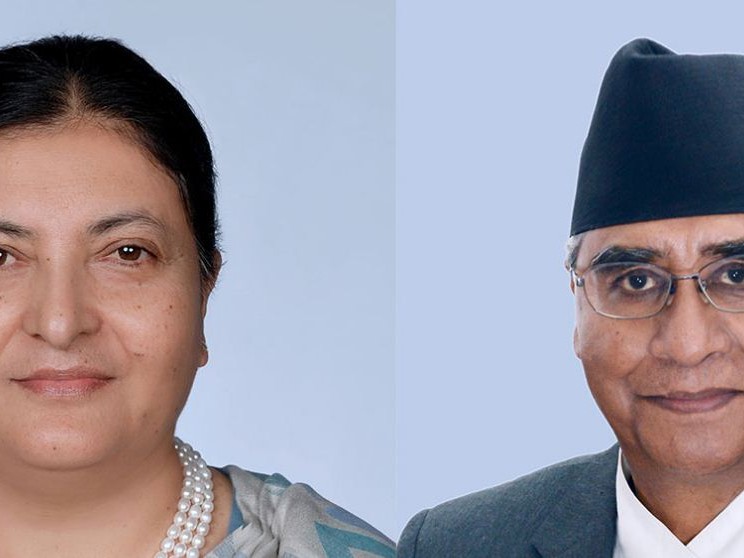 राष्ट्रपति र प्रधानमन्त्रीद्धारा शुभकामना 